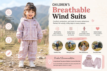 Choosing the Best Children's Breathable Wind Suits for Comfort and Style