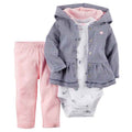 Cozy Little Explorer 3-Piece Baby Outfit Set