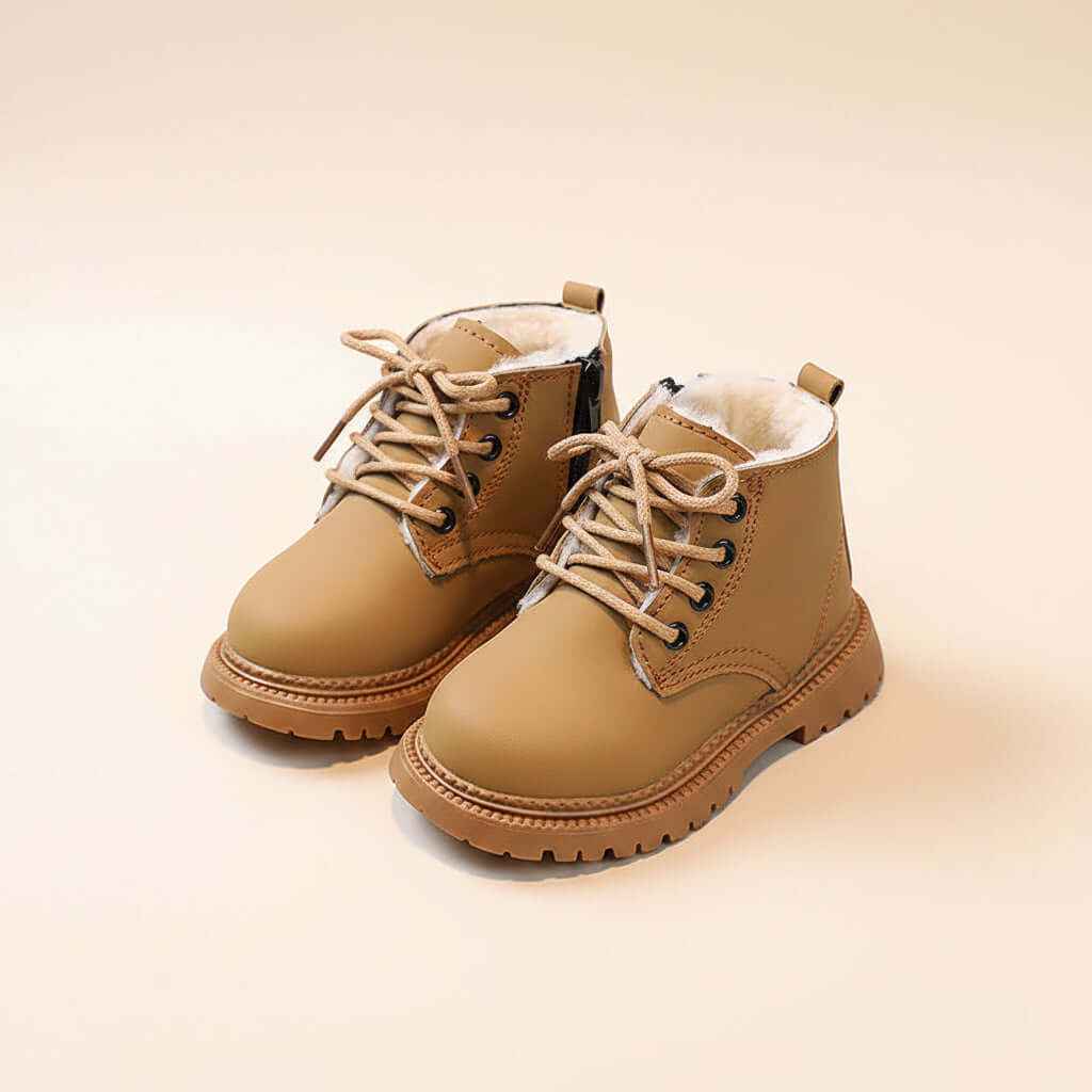 Boys' Fashion Martin Boots with Side Zipper