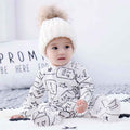 Milk & Stars Baby Footed Sleeper