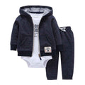 Cozy Little Explorer 3-Piece Baby Outfit Set