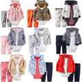 Cozy Little Explorer 3-Piece Baby Outfit Set